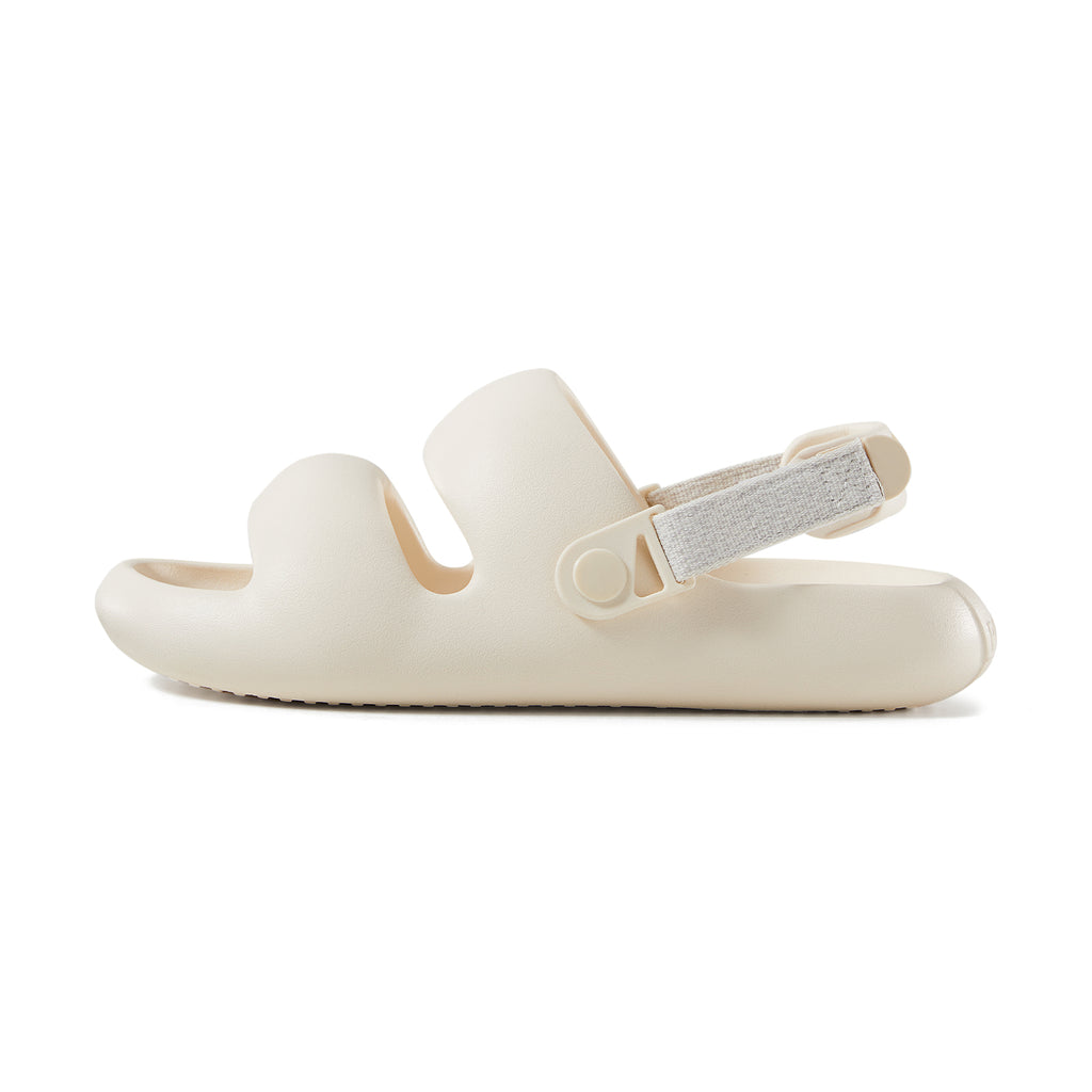 White women's comfort sandals outdoor