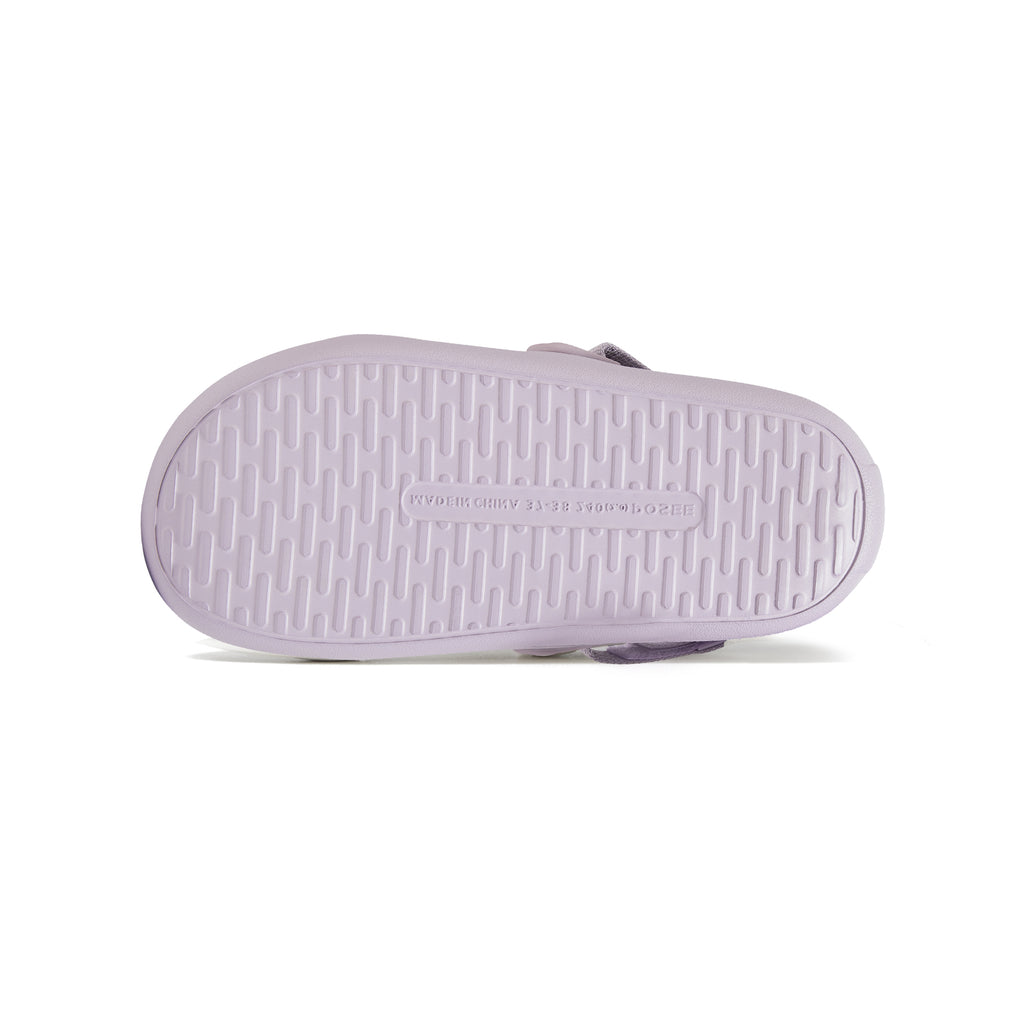 Purple cute platform comfort sandals for women