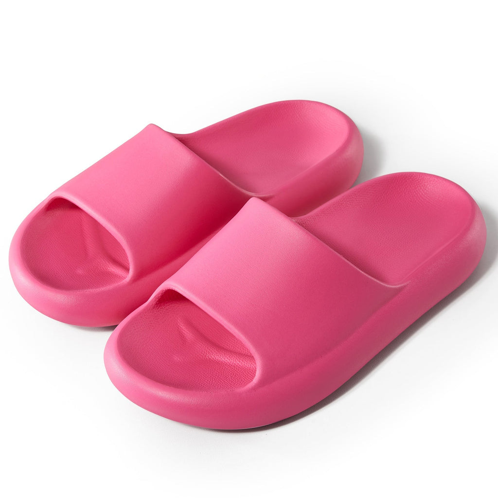 pink cloud 9 slide sandals