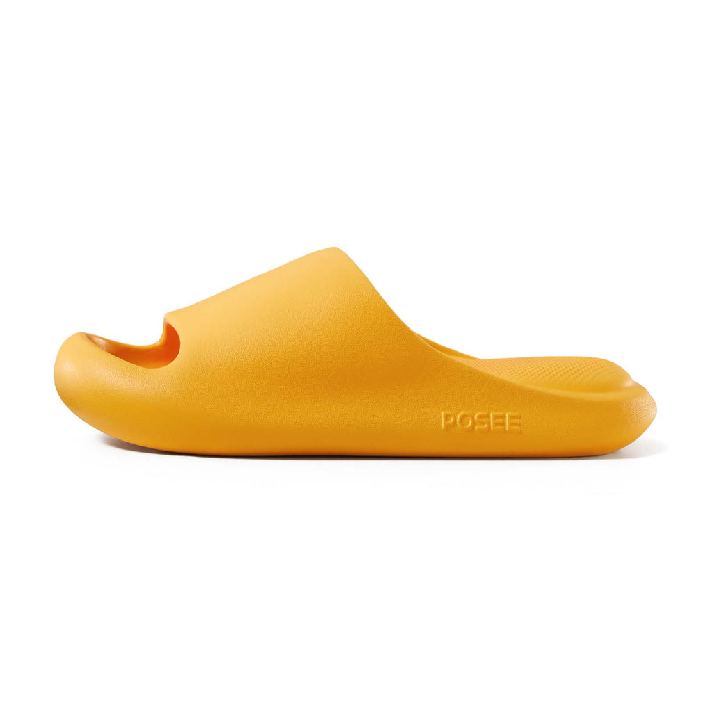 best heel support pillow slides orange